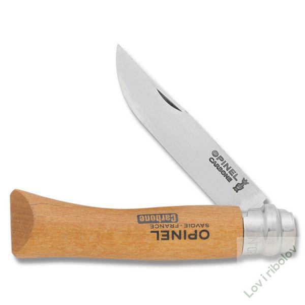 Preklopni noz Opinel 113070 Carbon 7 Bukva