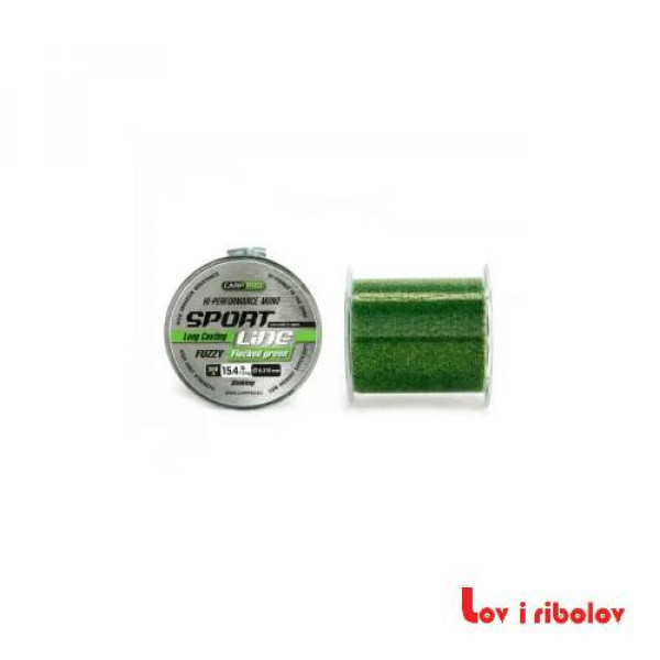 Najlon Sport Long Cast 300m Flacked Green 0.335mm CP 2403-0335