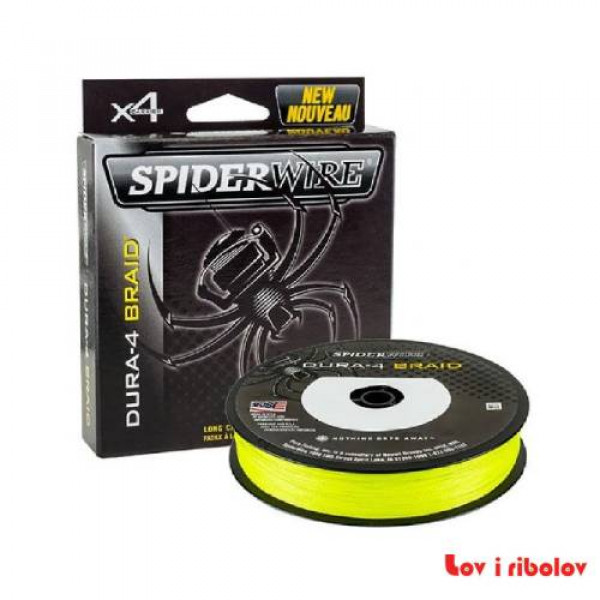 Upredena struna Dura - 4 Braid Yellow 150m 0.10mm 1450404