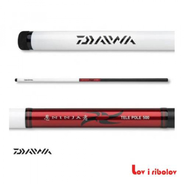 Stap Daiwa Ninja Tele Pole 5,00m 11628-510