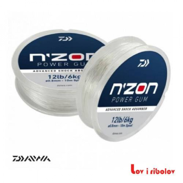 Guma Daiwa N ZON Power Gum 0.8mm NZPG08