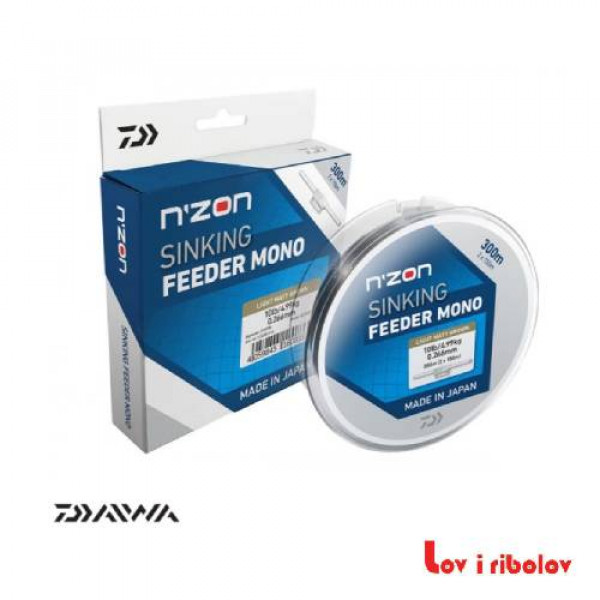 Najlon Daiwa 12405-016 N ZON S. Mono 0.16mm 300m BRW