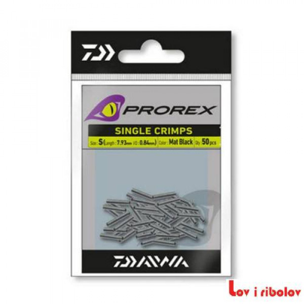 Metalne cevcice Prorex single crimps vel. M 15408-201