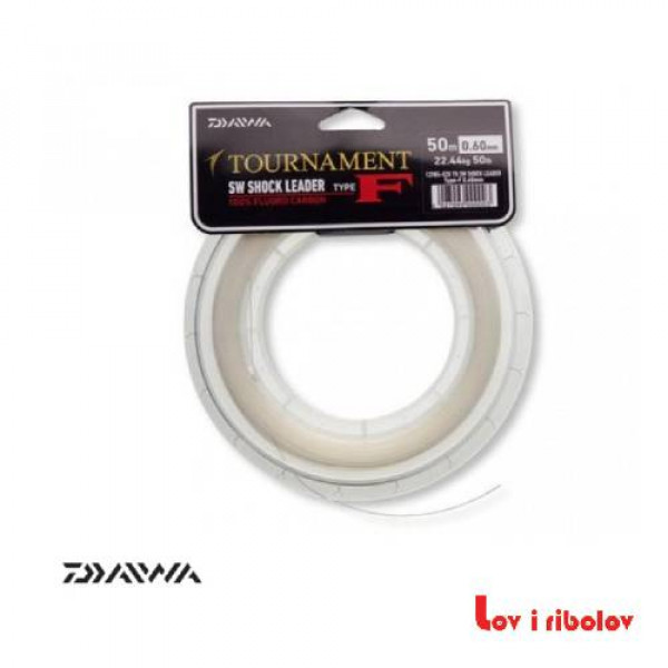 Najlonski predvez Daiwa Tournament shock leader N type 50m/0,60mm