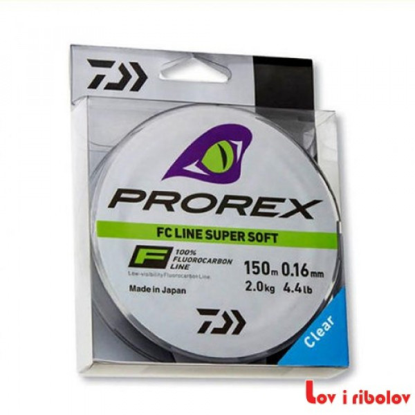 Fluorocarbon Prorex Fc Line 150m 0.20mm