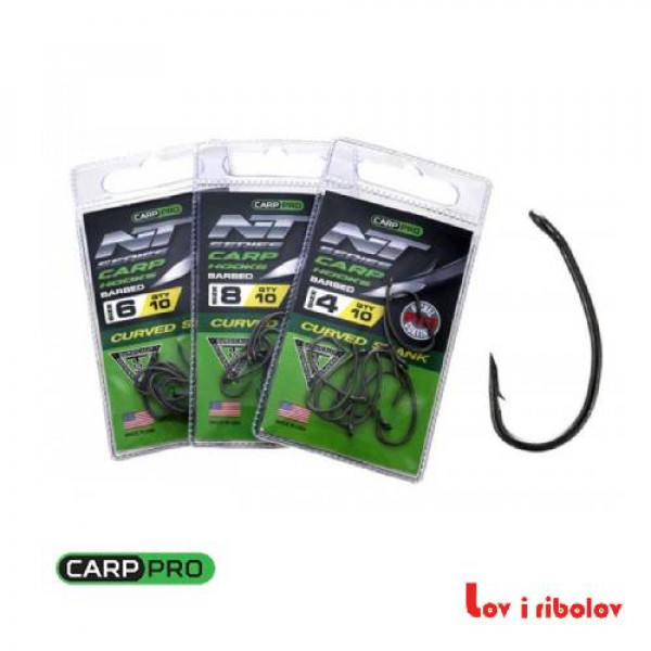 CURVED SHANK 10kom. - vel.4 (CPTRCSH4)