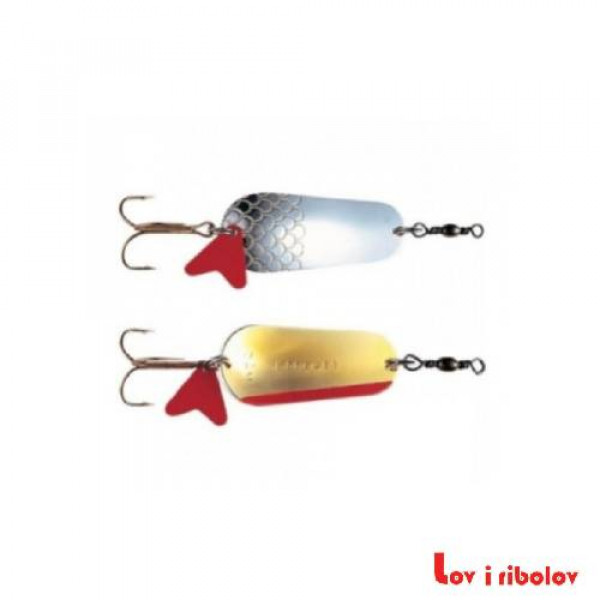 Varalica DAM Effzett Standard spoon Silver-Gold 8cm 45gr