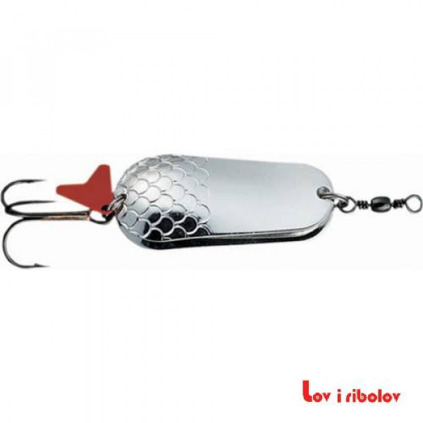 Varalica DAM Effzett Twin Spoon Silver - silver 4.5cm 16g