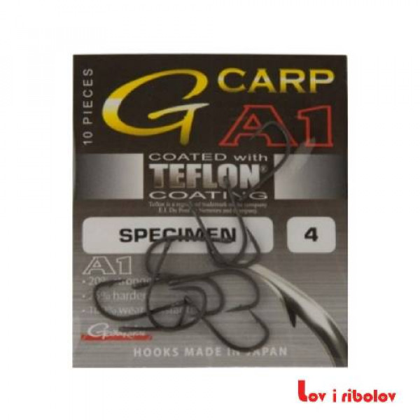 Gamakatsu udica A1 G-Carp Specimen Teflon Coated vel.2