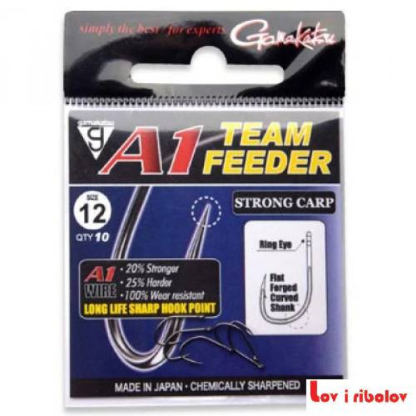 Gamakatsu udica A1 Team Feeder Strong Carp vel. 6