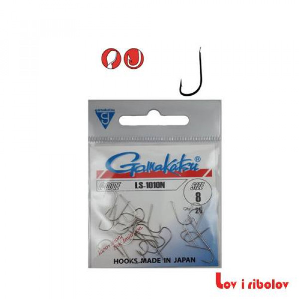 Gamakatsu Udica LS-1010N (Nickle) vel.10