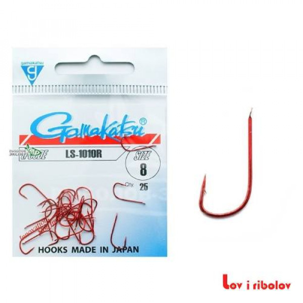 Gamakatsu Udica LS-1010R (Crvena) vel. 10