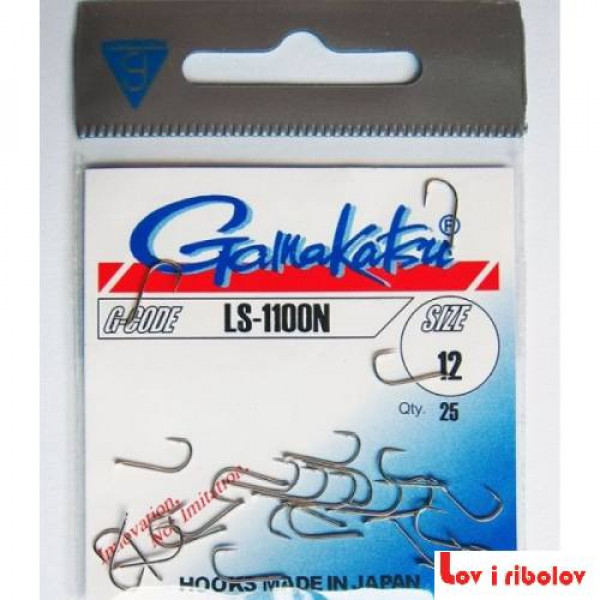 Gamakatsu Udica LS-1100N (Nickle) vel. 12