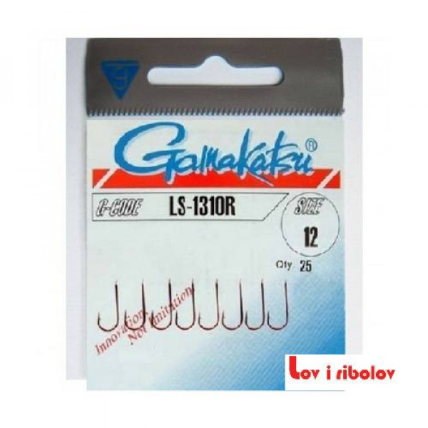 Gamakatsu Udica LS-1310R Crvena vel. 16