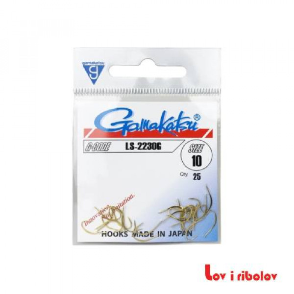 Gamakatsu Udica LS-2230G Zlatna 10