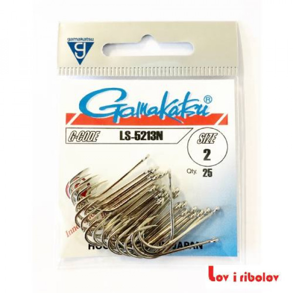 Gamakatsu udica LS-5213N (Bela) vel 1