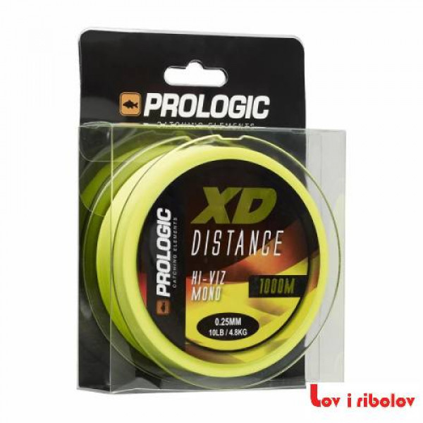 Najlon Prologic XD Distance 1000m 0.33mm Yellow