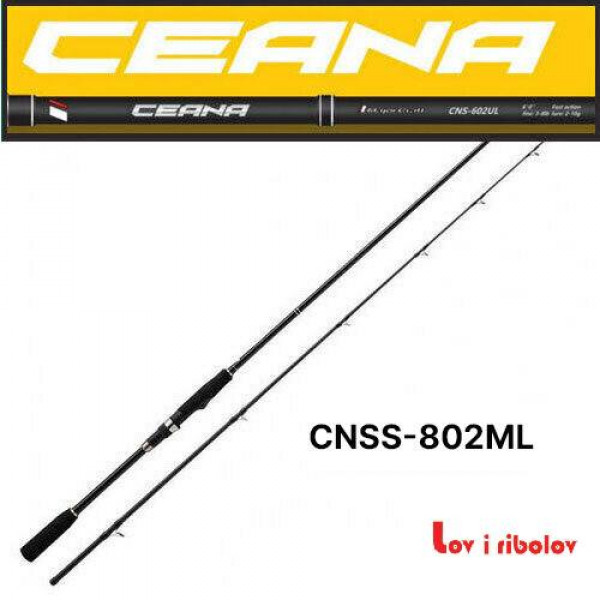Stap Major Craft Ceana CNS-802ML 2.44m 5-21g