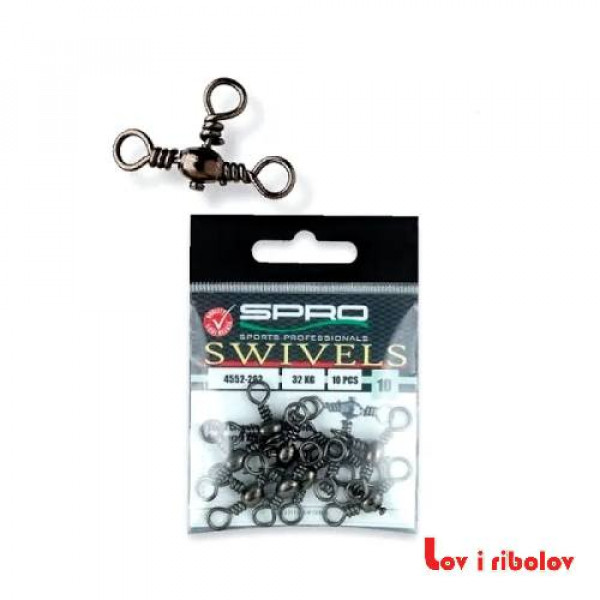 SPRO 4552-206 trostrane virble 006 10kom vel. 6