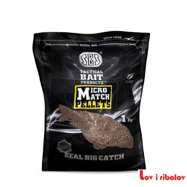 SBS Micro Match Betain pelete 1.5mm 1kg