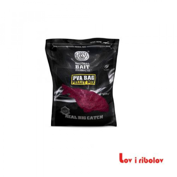 Pelet SBS PVA Bag Pellet 500g Jagoda