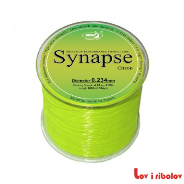 Najlon Katran Synapse Citron 0,286mm 1000m
