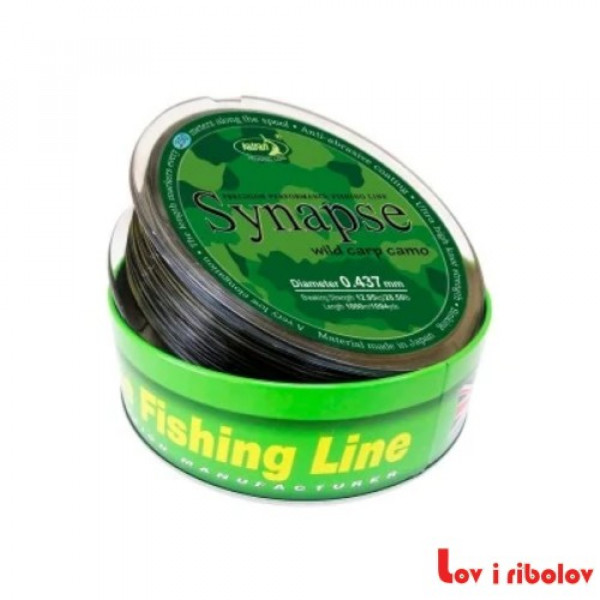 Najlon Katran Synapse Wild Carp Camo 0.371mm 1000m