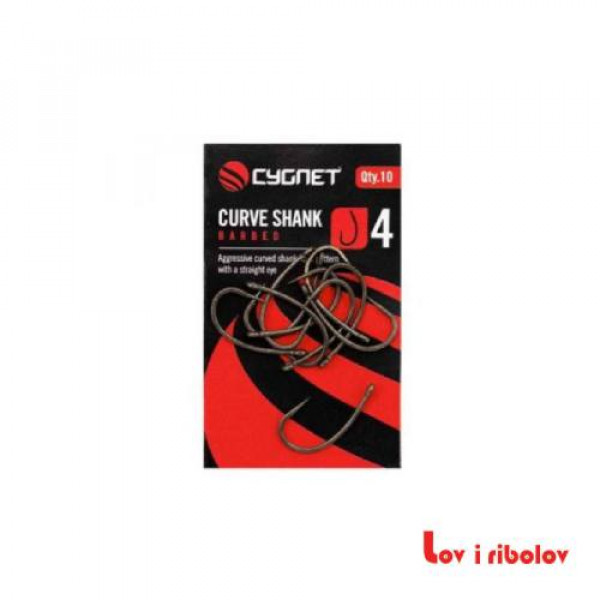 Udice Cygnet curve shank 2 - 8