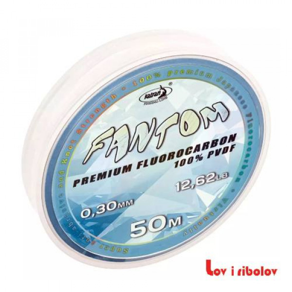 Fluorocarbon Katran Fantom Fluocarbon 50m 0.40mm