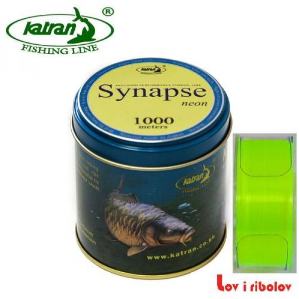 Najlon Katran Synapse neon 1000m 0,255mm