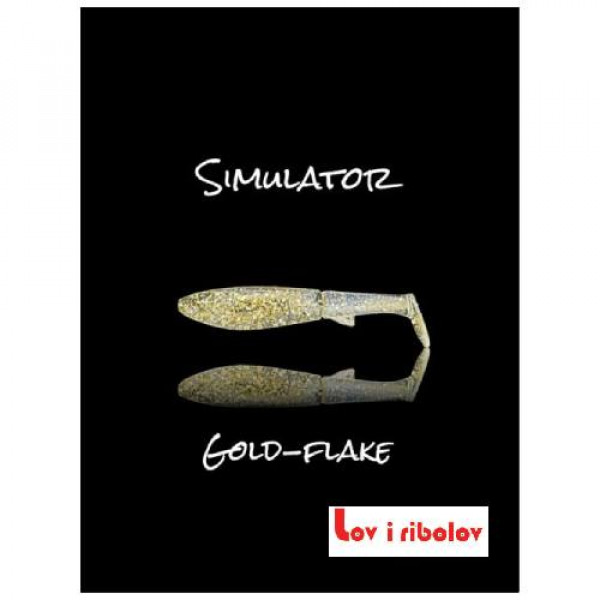 Varalica Jassy Simulator Standard Color 10cm 5kom. Gold Flake