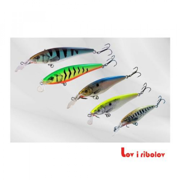 Vobler MC Gecko 10cm 12g Plitkoronac