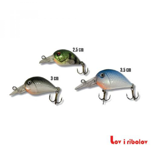 Vobler MC Scorpion 2.5cm 2.5g plivajuci