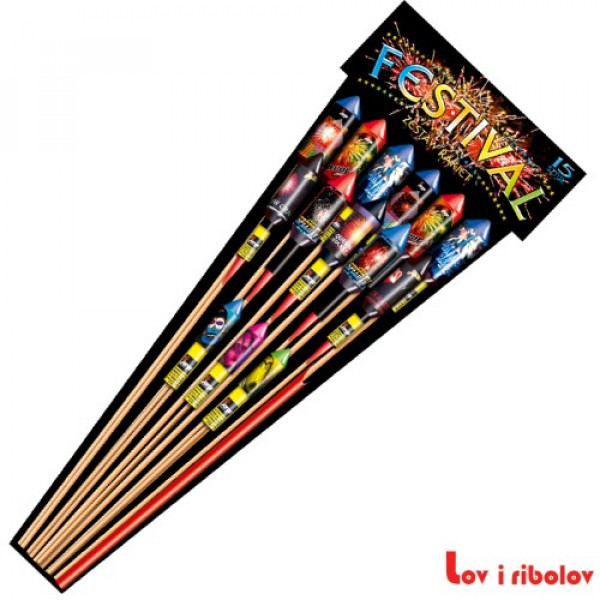 Raketa Jorge JA048 set 15 kom