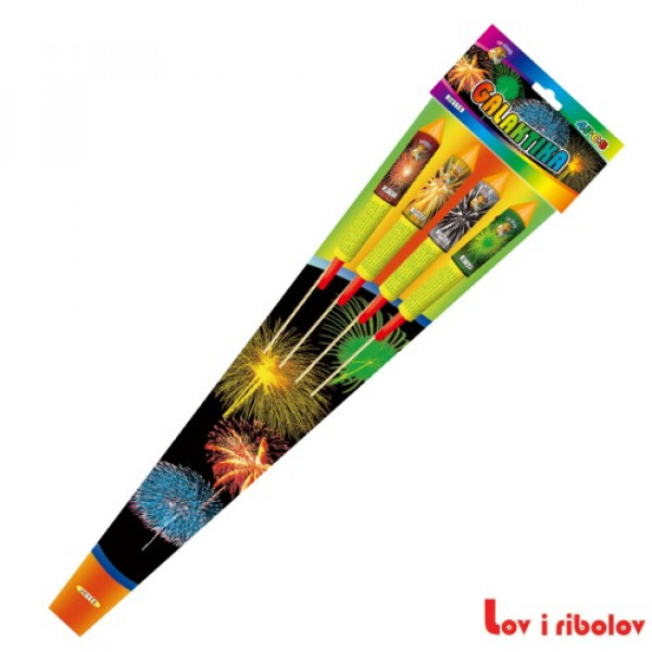 Raketa B501 Galaktika Tropic Fire 4 kom.