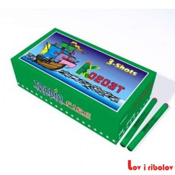 Petarda K0203T tri pucnja Tropic Fire 100 kom.