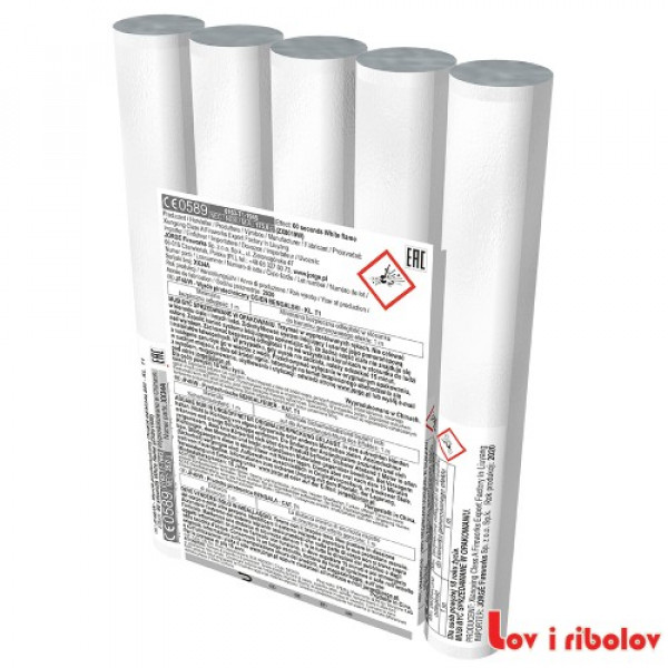 Baklja JF48W Jorge bela 1 kom.