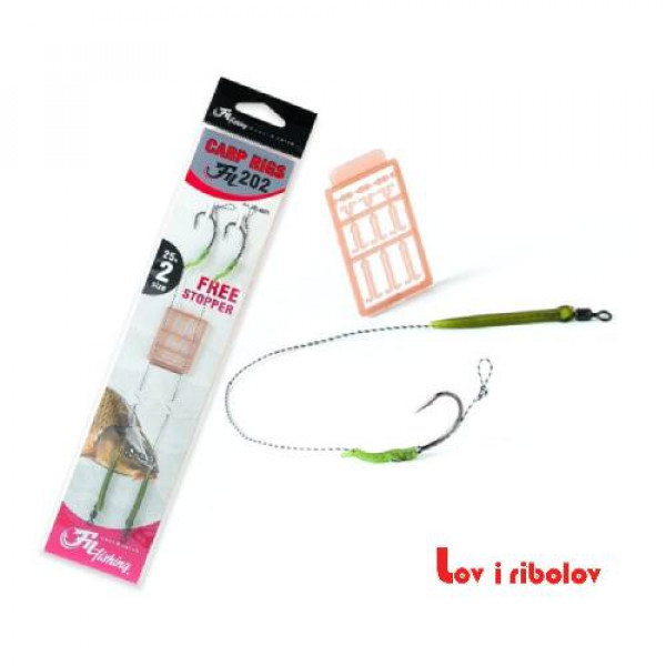 Udica Carp Rig Fil 202