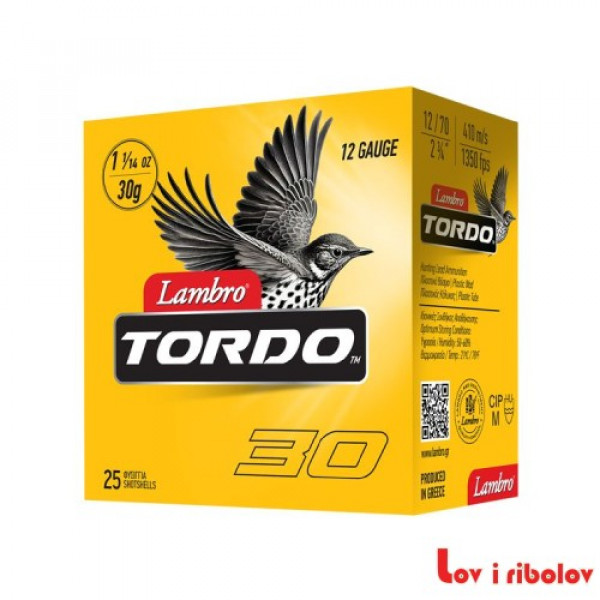 Patron Lambro Tordo 11 dispersante k12 30gr za prepelice