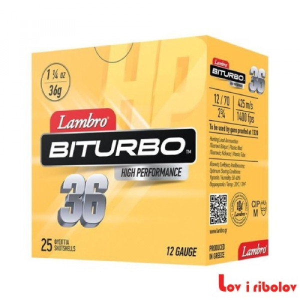 Patron Lambro 12/70 Biturbo 36g  5, 4, 2, 1/0