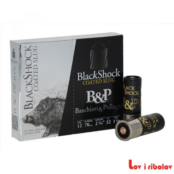 Patron B&P Black Shock Slug 12/70 32gr