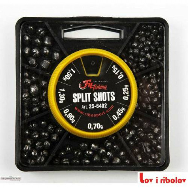 Olovo split shot sacma 25-6402