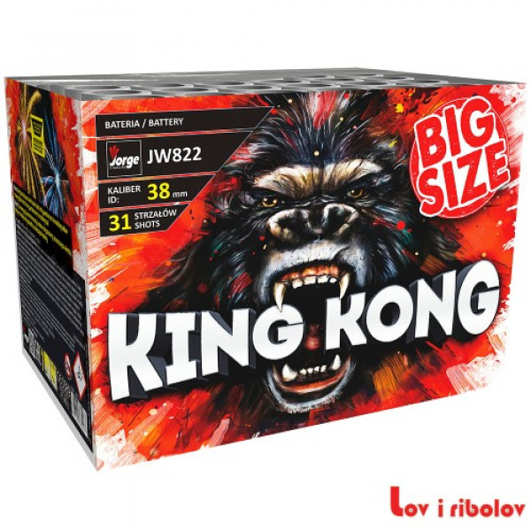 Vatromet King Kong JW822 31S 38mm Jorge