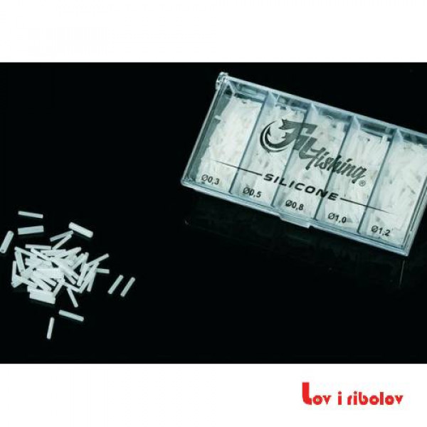 Buziri Fil Silicone Tube 51-9373 Vel. 0,5 - 1,5mm