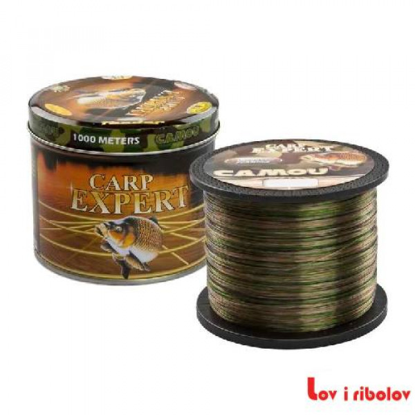 Najlon Carp Expert camou 0,25mm 1000m