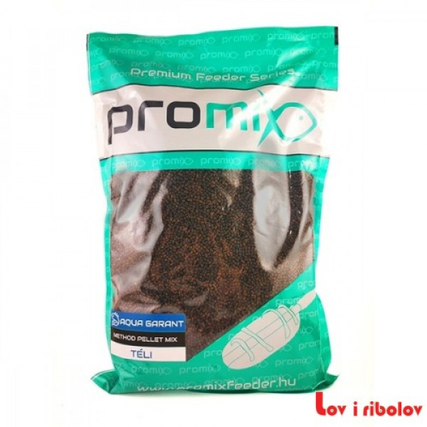 Pelet Promix Aqua Garant Method Zimski Mix 800g