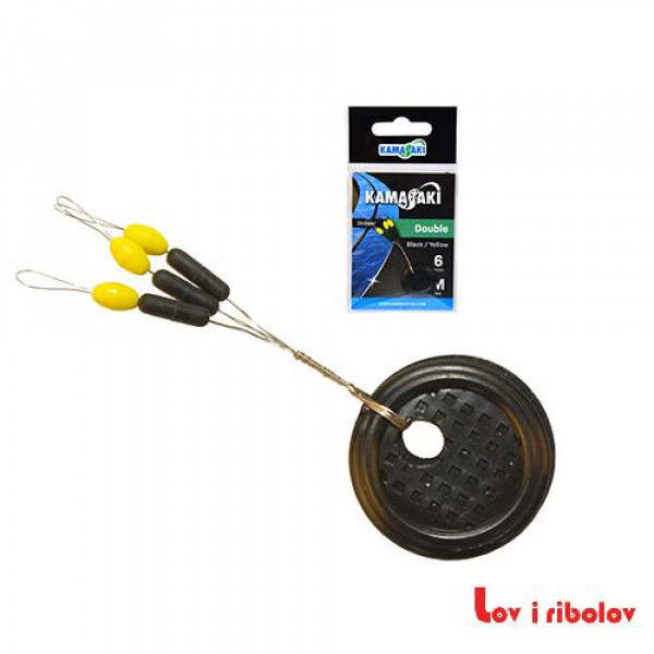 Stoper Kamasaki Dupli crno-žuti