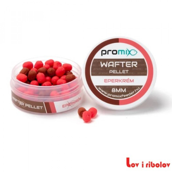 Pelet Promix Wafter 8mm Krem-Jagoda 20g