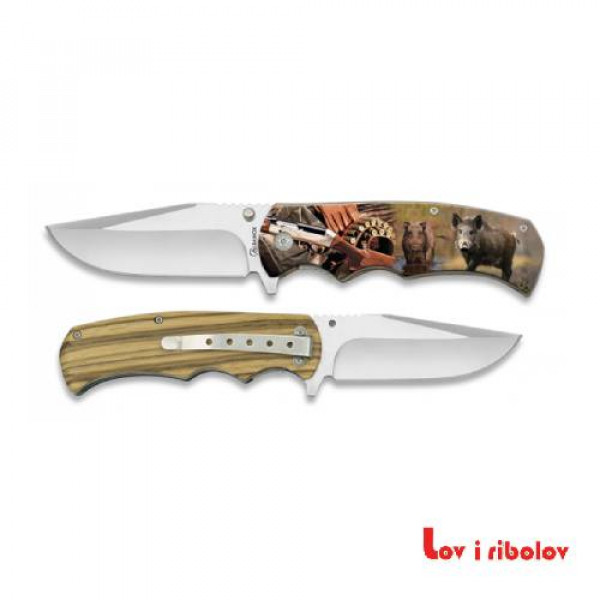 Noz perorez Albainox Divlji vepar i puska 18257