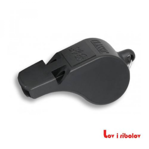 Pištaljka profesionalna Albainox  dva tona crna 33542